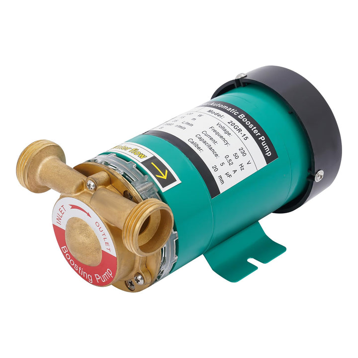 120W Druckerhöhungspumpe Kreiselpumpe 25L/min Umwälzpumpe Heizung, Automatische Start-/Abschaltpumpe