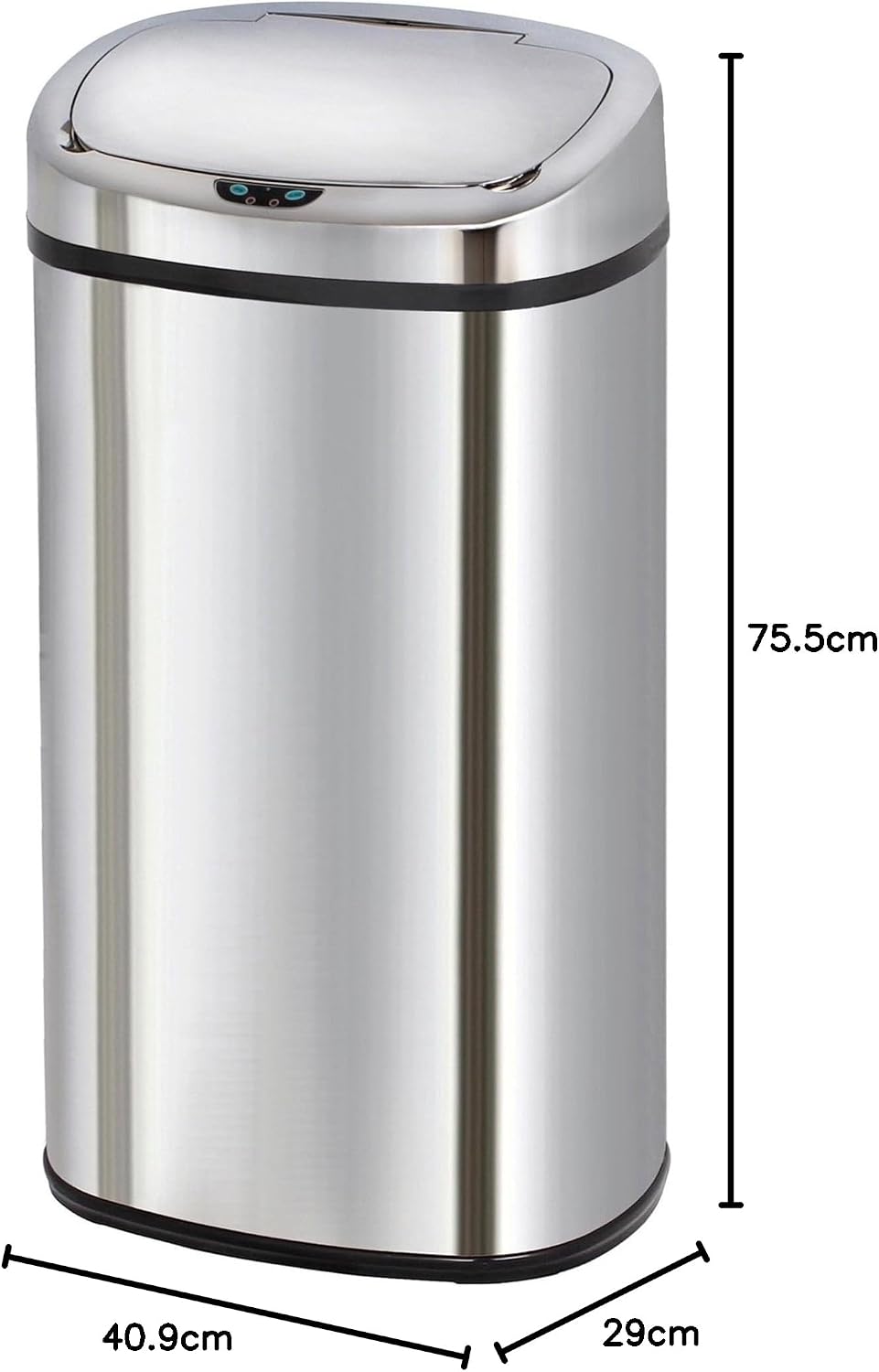Automatischer 68-l-Edelstahleimer - bat-68ls06a ss 42 litres, 42 litres
