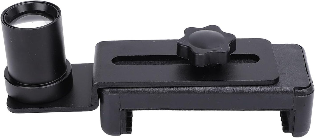 Mikroskop-Objektiv-Smartphone-Adapter, Mikroskop-Handy-Kamera-Adapter, Eingebautes 12,5-faches Mikro