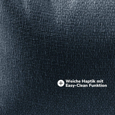 mokebo Pouf oder Hocker aus Recyclingstoff 'Der Ruhestifter', Sitzhocker oder Sitzpouf mit EPS-Perle