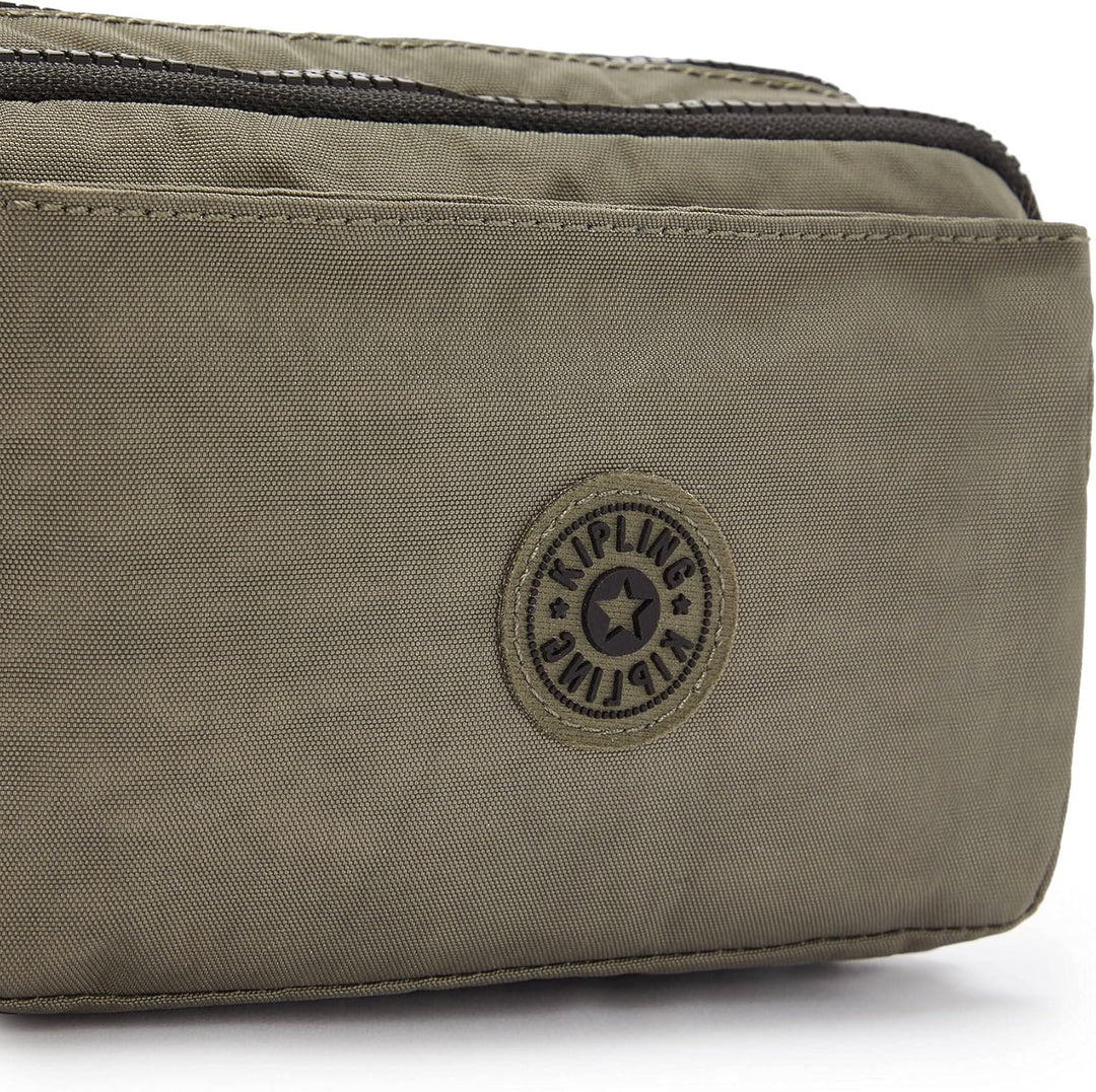 Kipling ABANU Multi Kleine Umhängetasche, die in eine Hüfttasche umgewandelt Werden kann S Grünmoos,