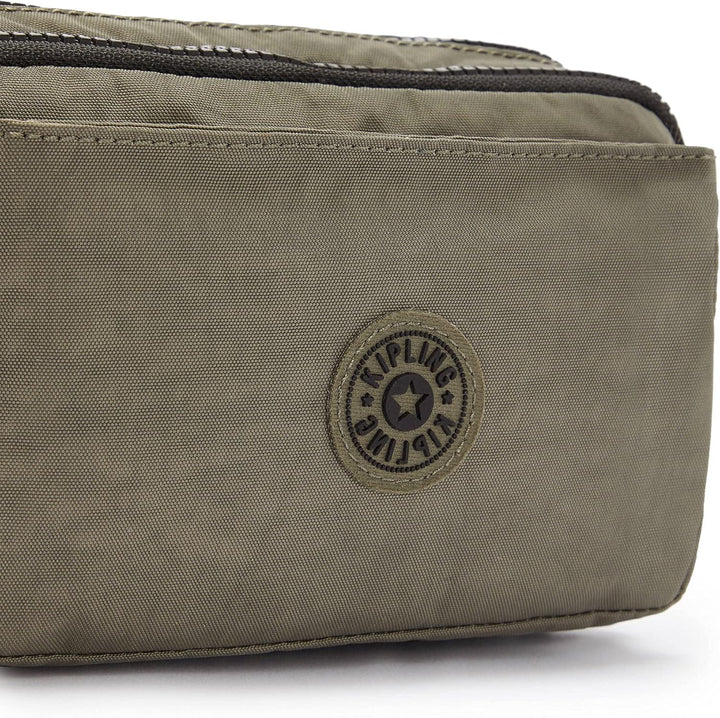 Kipling ABANU Multi Kleine Umhängetasche, die in eine Hüfttasche umgewandelt Werden kann S Grünmoos,
