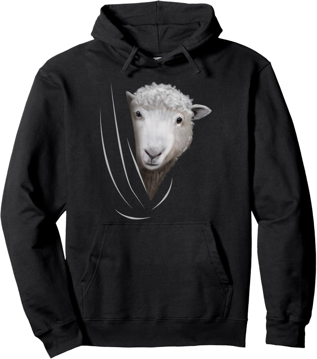 Schaf kommt aus Kleidung Kinder Geschenk Outfit Schafe Pullover Hoodie
