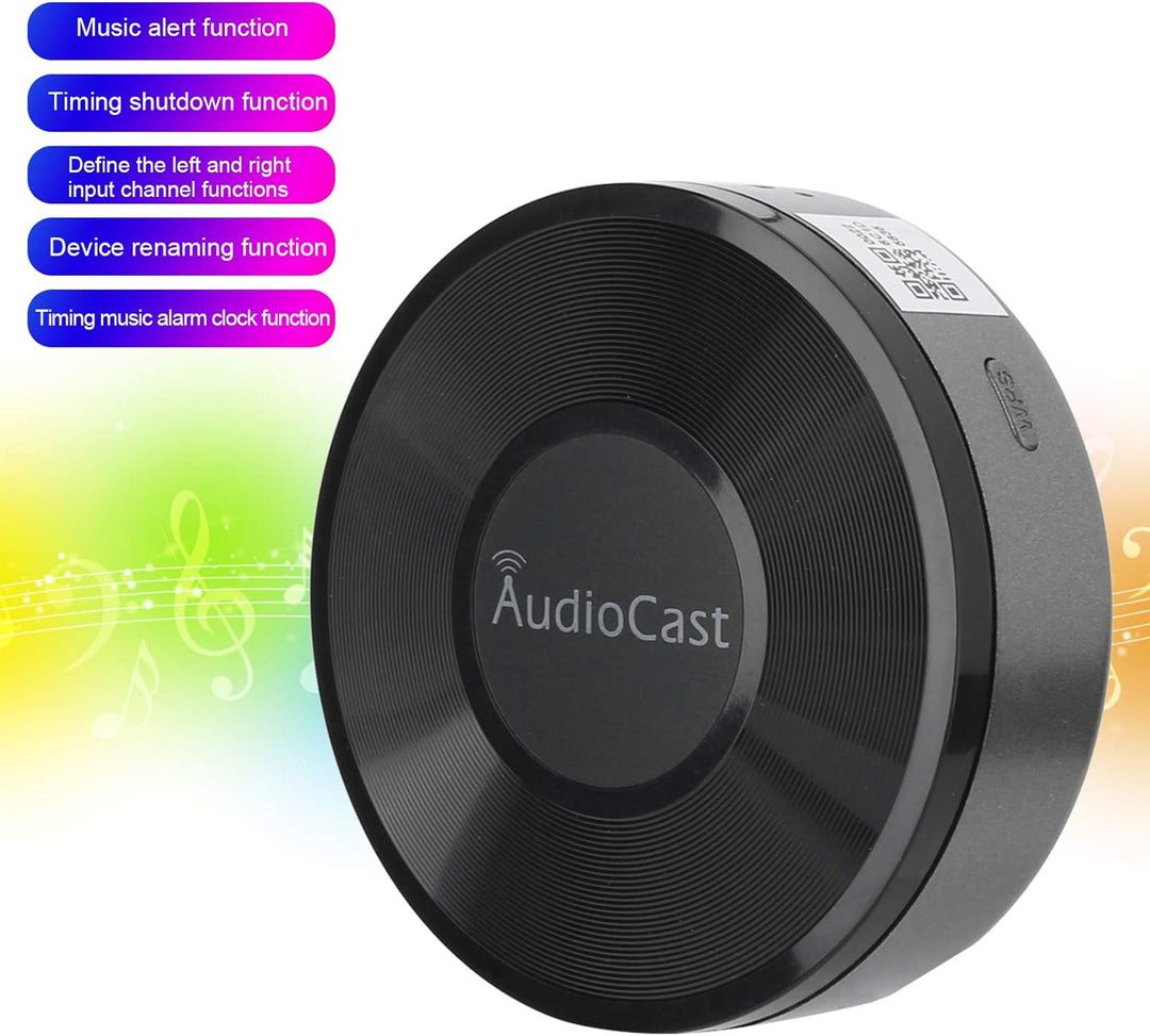 ciciglow WiFi Audio Vorverstärker Receiver, Musik Empfäner HiFi Audio Receiver Airplay DLNA Kompatib