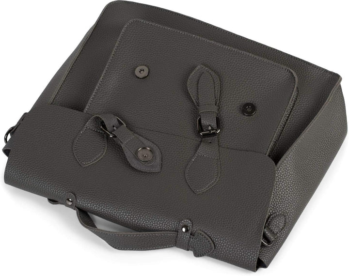 styleBREAKER Multifunktion Messenger Bag Umhängetasche mit Schnallen, Schultertasche, Rucksack, Akte