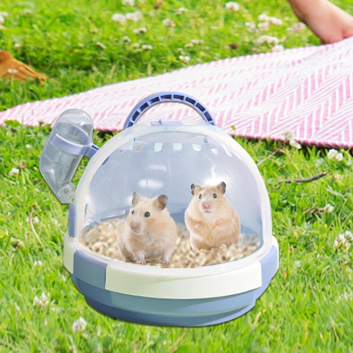 Travel Case, Gerbil Travel Cage, Pet Portable Carrier, Hamster Travel Cage, Transport Box, Small Pet