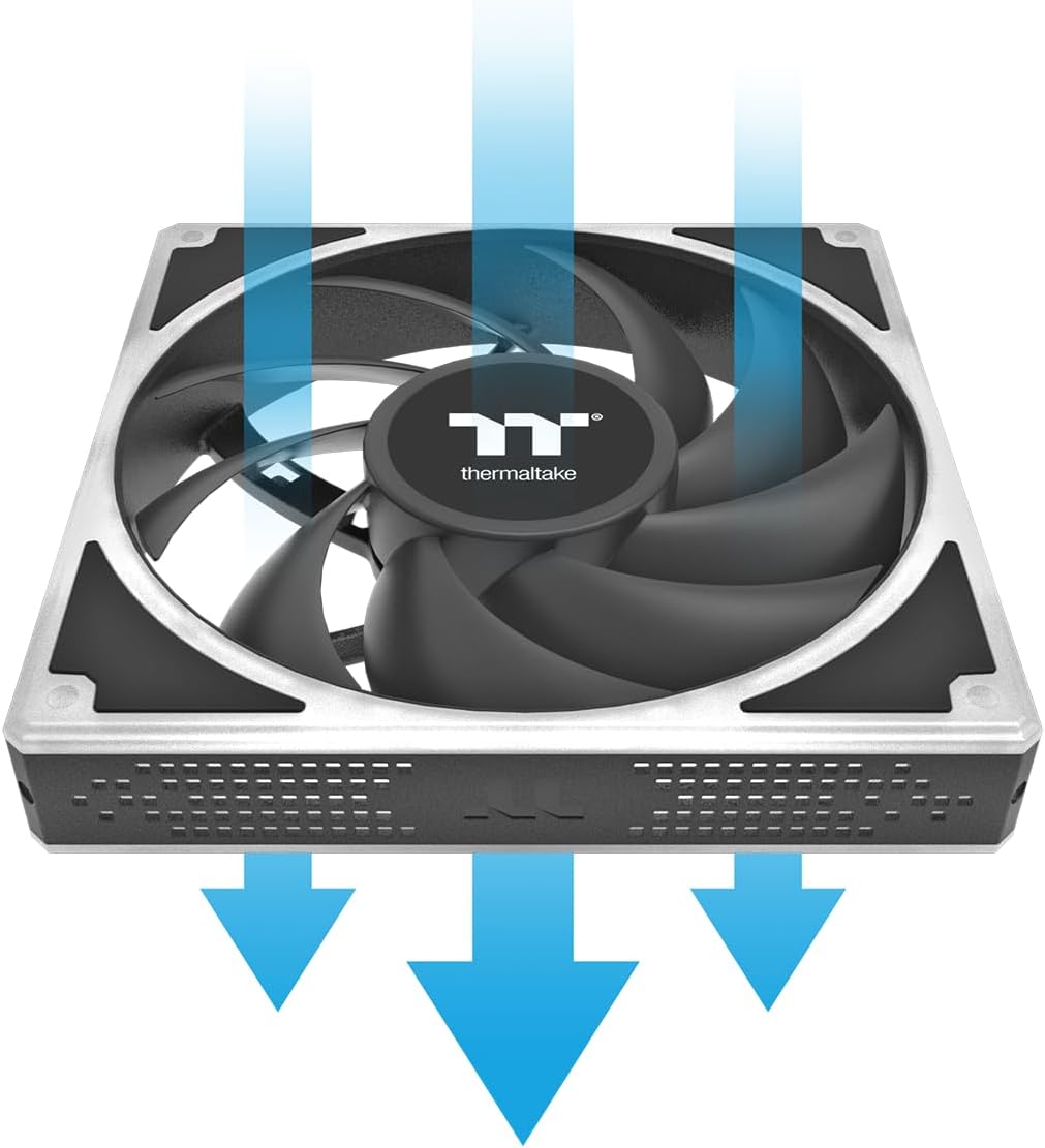 Thermaltake TOUGHFAN EX 120 | ARGB | 3Pack ARGB 120mm Black, ARGB 120mm Black