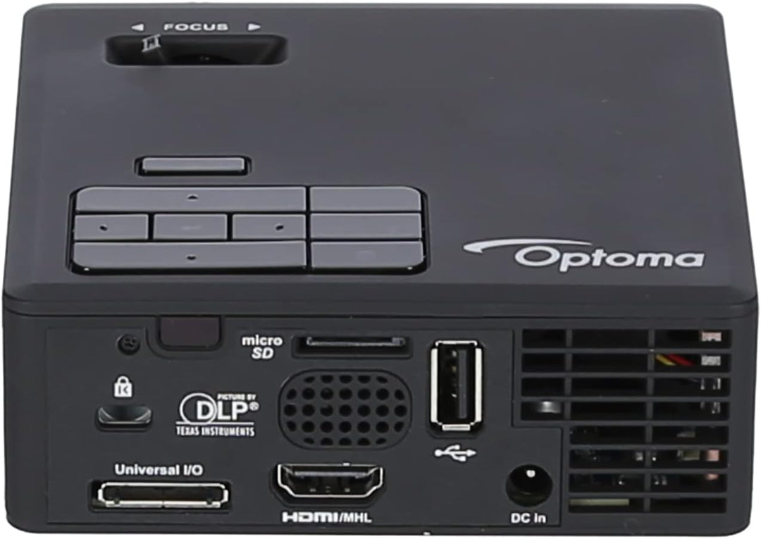Optoma ML750e LED Kurzdistanz Projektor (WXGA, 700 LED Lumen, 15.000:1 Kontrast, 3D)