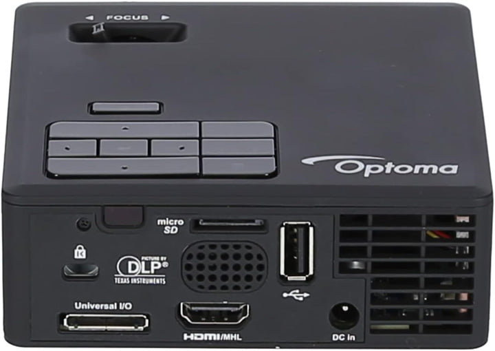 Optoma ML750e LED Kurzdistanz Projektor (WXGA, 700 LED Lumen, 15.000:1 Kontrast, 3D)