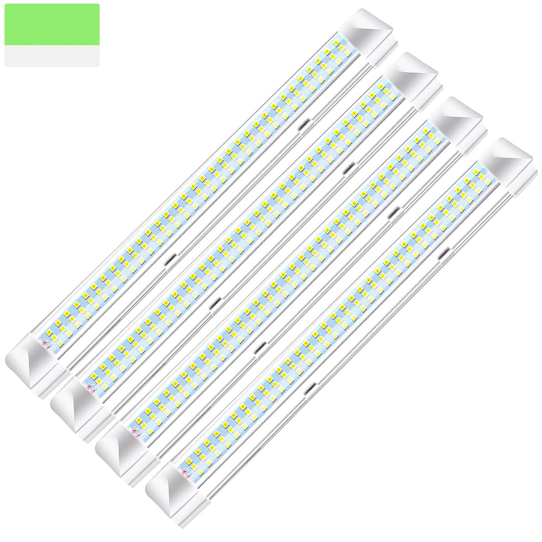 papasbox 4x 108 LED Innenraumbeleuchtung Auto LED, Innenbeleuchtung 12 Volt LED Lampe 12V Lichtleist