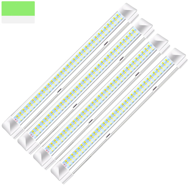 papasbox 4x 108 LED Innenraumbeleuchtung Auto LED, Innenbeleuchtung 12 Volt LED Lampe 12V Lichtleist