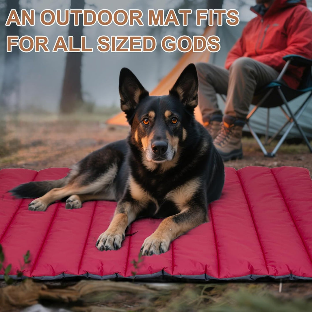 XIAPIA wasserdichte Hundematte für Outdoor, Waschbares Hundebett, Antistatik, Hygienisch, Faltbar, G