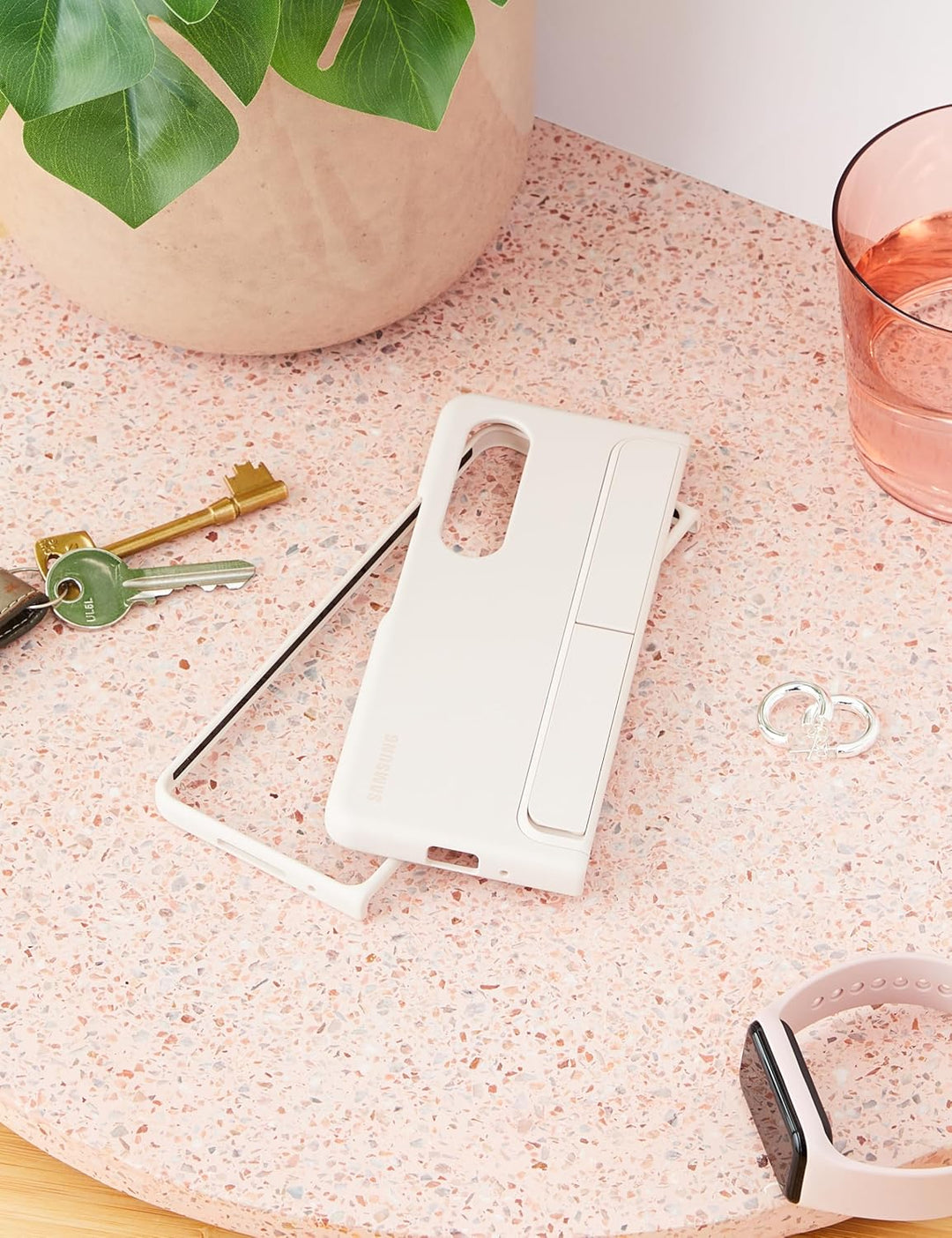 Samsung Standing Cover mit Pen EF-OF93P für das Galaxy Z Fold4 | Smartphone Cover, Handy-Hülle inklu