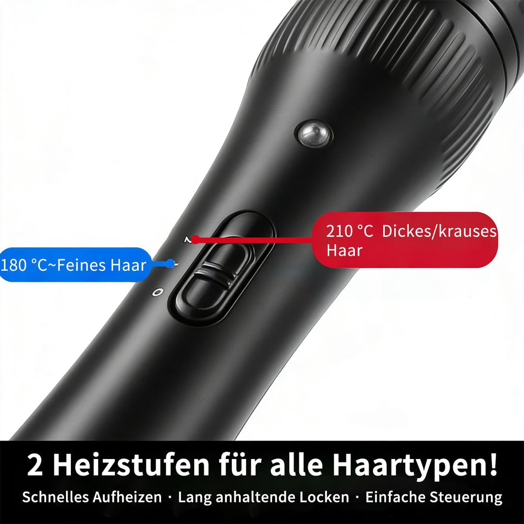 3 in 1 Lockenstab Set, Lockenstab Kleine Locken, 2-Temperatur, Verlängerung Design Hair Curler, Schn