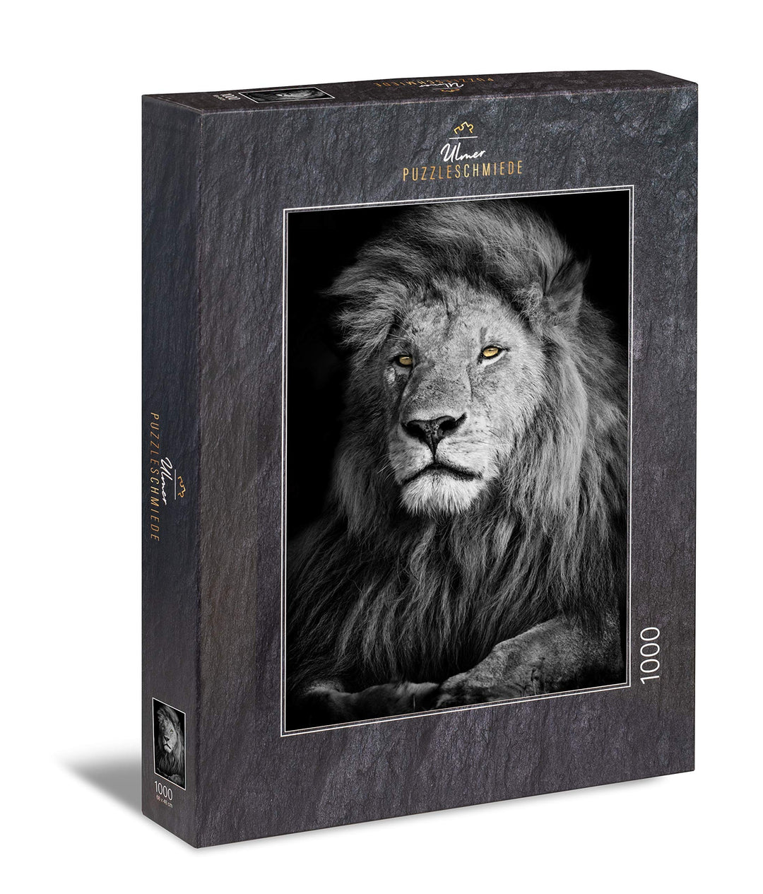 Ulmer Puzzleschmiede - Puzzle „König Romeo“– Schwieriges 1000 Teile Puzzle für Erwachsene – Puzzlemo