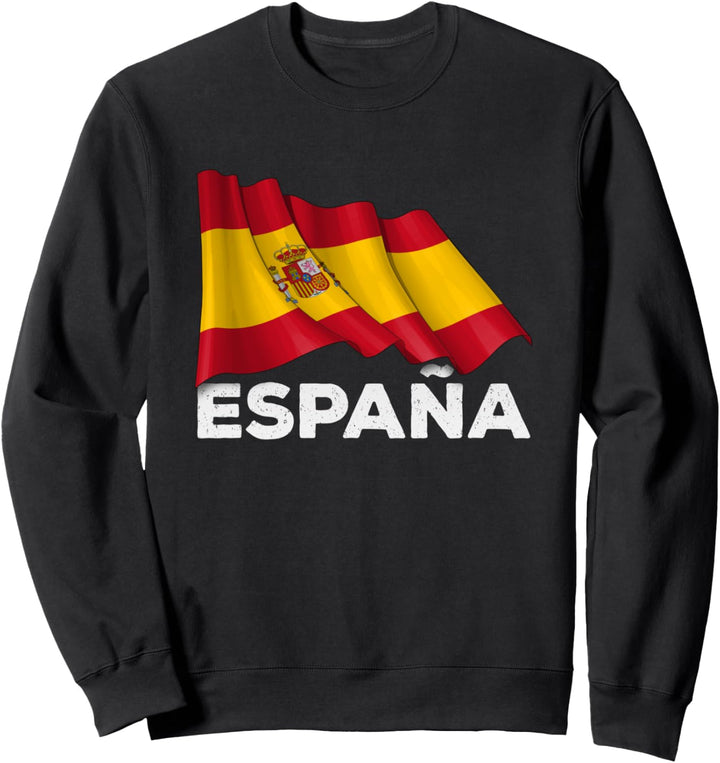 Espana Spain - Cool Spanish Flag Sweatshirt
