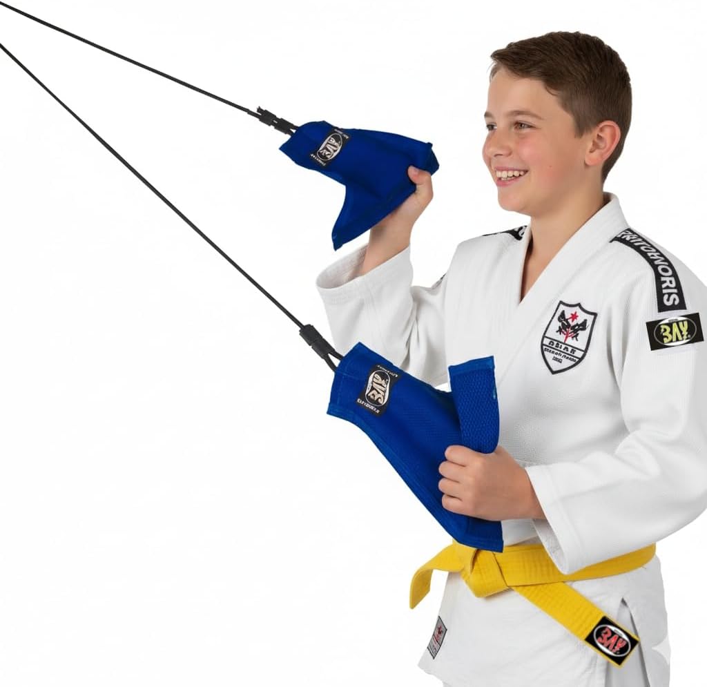 BAY blau Judo Uchi Komi Trainings-Set Zugübungen Griffkraft Zugübungen Ju Jutsu, MMA Wurftraining JJ