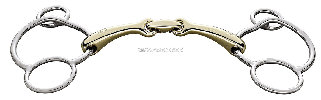 Sprenger - Dynamic RS Universal Trense SENSOGAN silber 14.5, silber 14.5