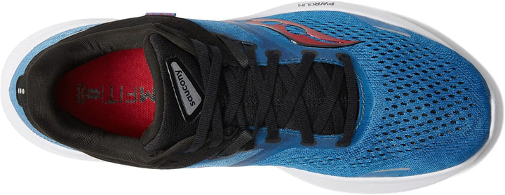Saucony Herren Ride 16Sneaker 48 EU Hydro Schwarz, 48 EU Hydro Schwarz