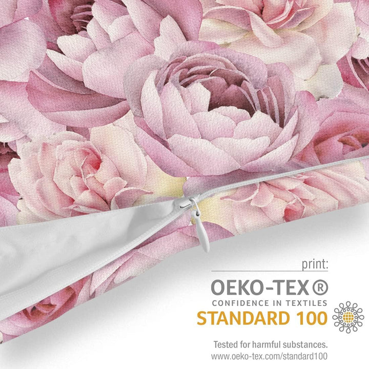 VOID Seerosen Teichrosen Kissenbezug Kissenhülle Sofakissen Kissen Deko Outdoor-Kissen Dekokissen, K