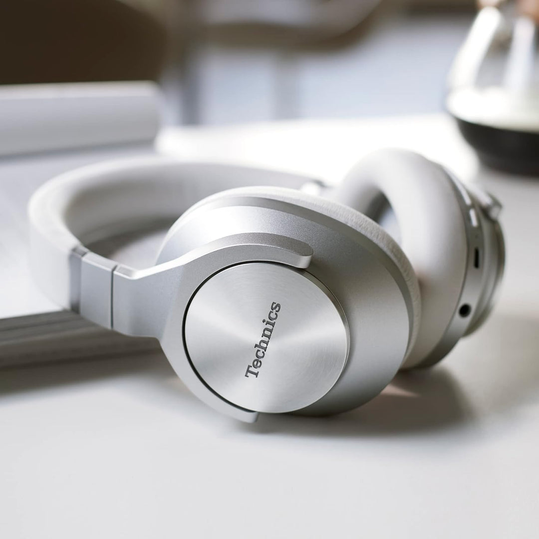Technics EAH-A800E-S Bluetooth Kopfhörer, Over-Ear mit Noise Cancelling und Mikrofon, einfache Verbi
