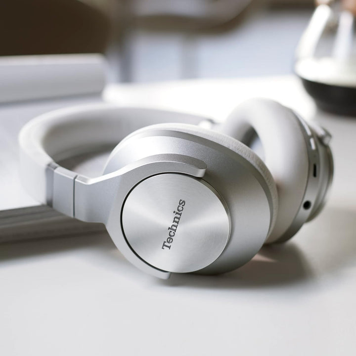 Technics EAH-A800E-S Bluetooth Kopfhörer, Over-Ear mit Noise Cancelling und Mikrofon, einfache Verbi