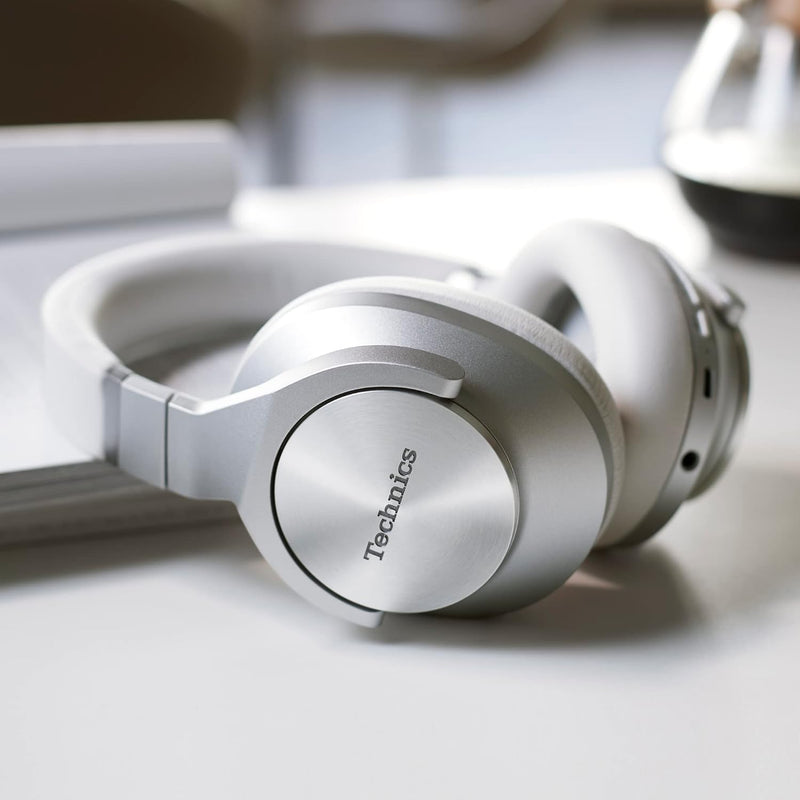 Technics EAH-A800E-S Bluetooth Kopfhörer, Over-Ear mit Noise Cancelling und Mikrofon, einfache Verbi
