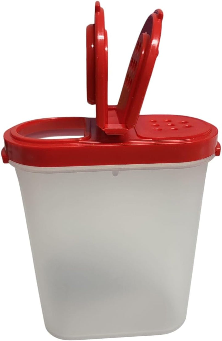 Tupperware Würzling Salz- und Pfefferstreuer ideal für Auto, Büro, Camping & Unterwegs - Mini Salzst