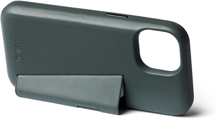 Bellroy Phone Case – 3 Card für iPhone 15 Plus (Leder-iPhone-Hülle, Handy-Geldbörse) - Everglade, Ev