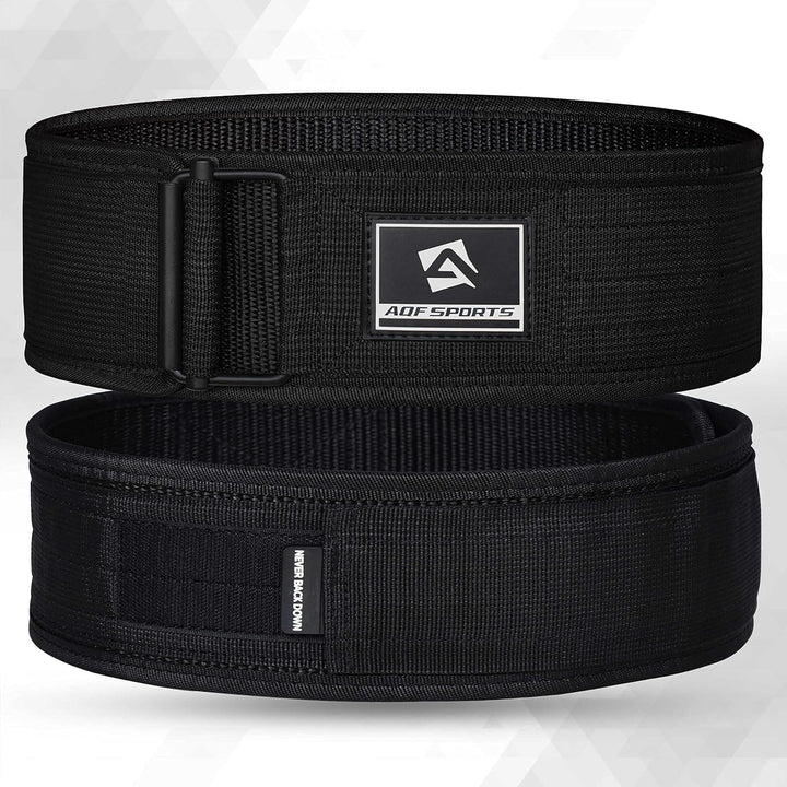AQF Gewichthebergürtel, 4"/10.2cm Autolock Nylon Gürtel, Functional Training Bodybuilding Fitness Gü