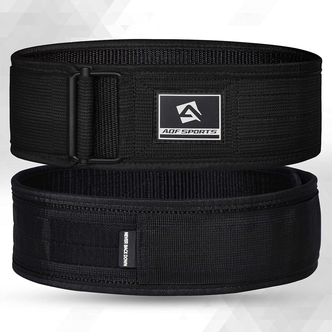 AQF Gewichthebergürtel, 4"/10.2cm Autolock Nylon Gürtel, Functional Training Bodybuilding Fitness Gü