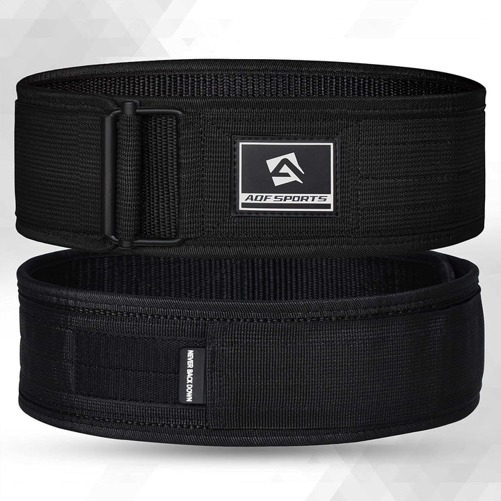 AQF Gewichthebergürtel, 4"/10.2cm Autolock Nylon Gürtel, Functional Training Bodybuilding Fitness Gü