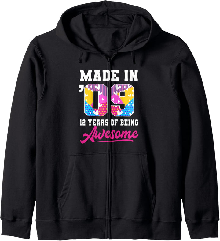 12 Year Old Girl Gifts For 12th Birthday Gift Born In 2009 Kapuzenjacke