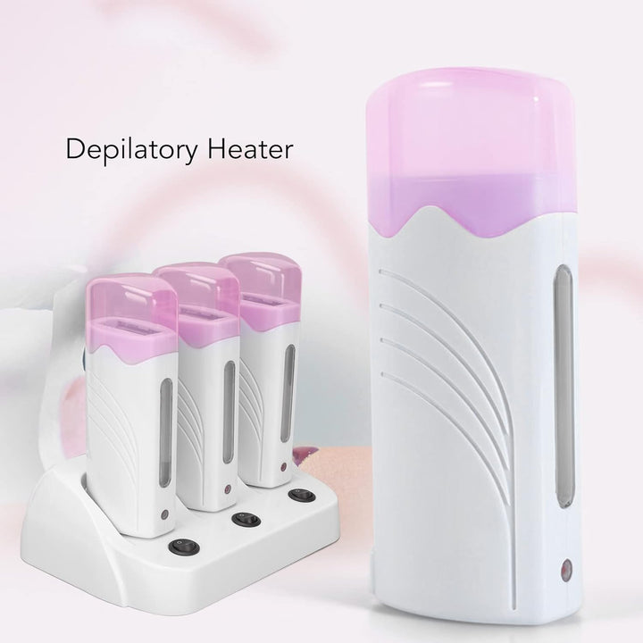 Fast Heat Wax Warmer Roll On Wax Heater Triple Tube Haarentfernung Wax Melting Machine Wax Epilierer