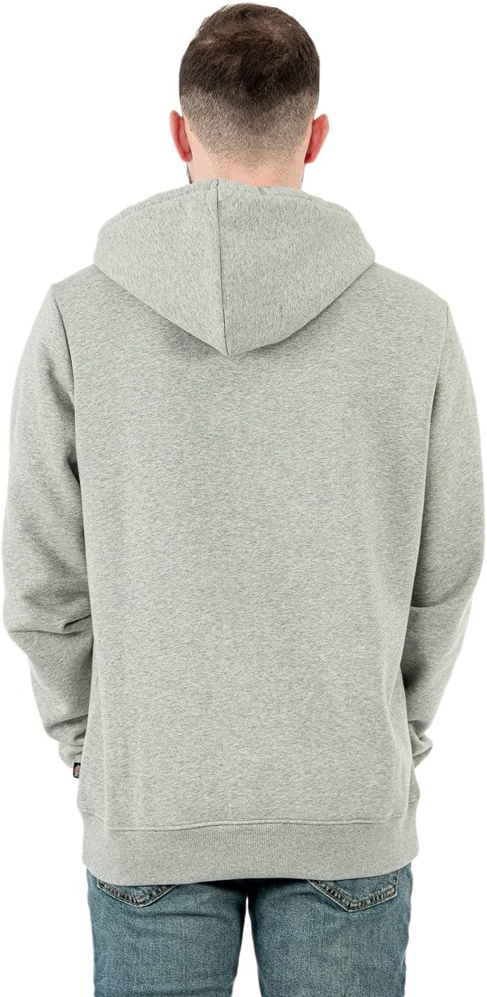 Dickies Herren Icon Logo Hoodie Hooded Sweatshirt, Grey Melange