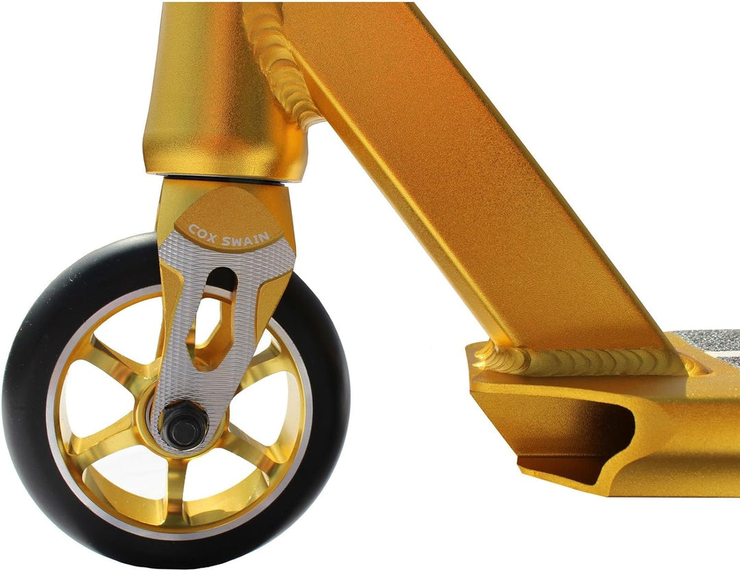 COX SWAIN Stunt Scooter Z-620 mit 110mm Rollen - ABEC9 Lager- ALU Kern Rollen Super Heavy Quality! S