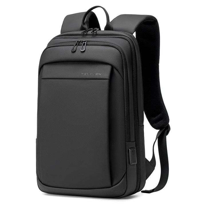 Laptop Business Rucksack Herre - Leichter 17,3 Zoll Slim Laptoprucksack mit USB - Ladeanschluss Wass