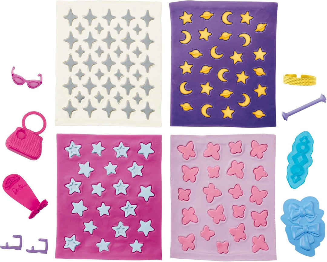 Play-Doh Barbie Glitzer & Edelsteine Accessoire-Pack Accessoire-Pack Glitzer & Edelsteine, Accessoir