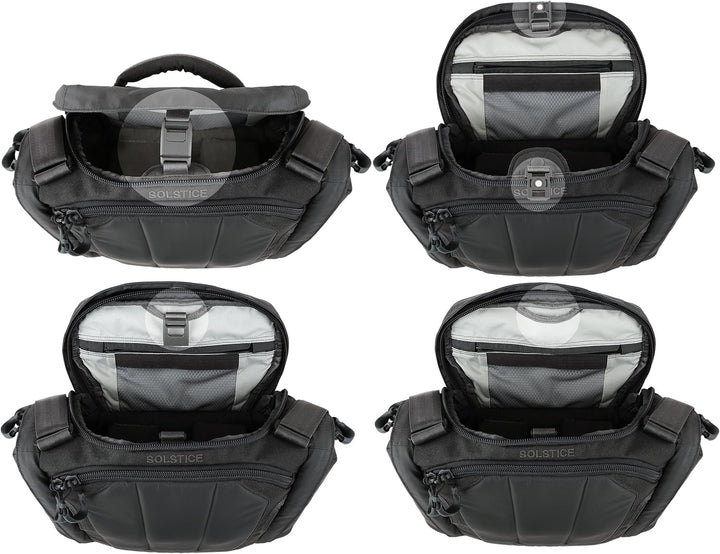 Maxpedition Unisex Solstice Camera Shoulder Bag 13.5 L Schultertasche Einheitsgrösse Schwarz, Einhei