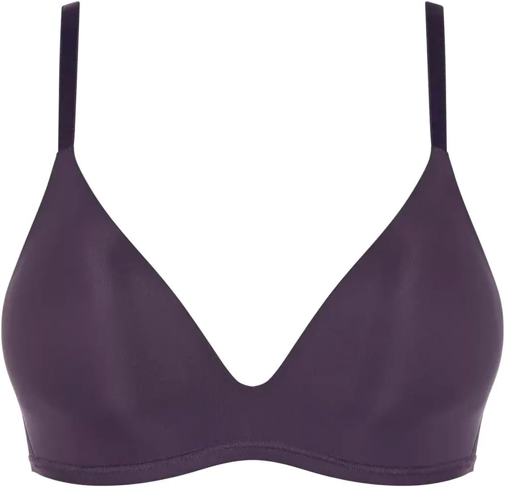 Sloggi Damen Soft Adapt Pu Gepolsterter BH, Undurchsichtige S Blueberry, S Blueberry