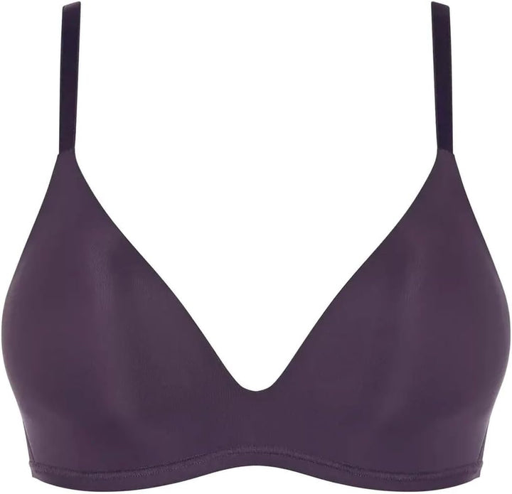 Sloggi Damen Soft Adapt Pu Gepolsterter BH, Undurchsichtige XS Blueberry, XS Blueberry