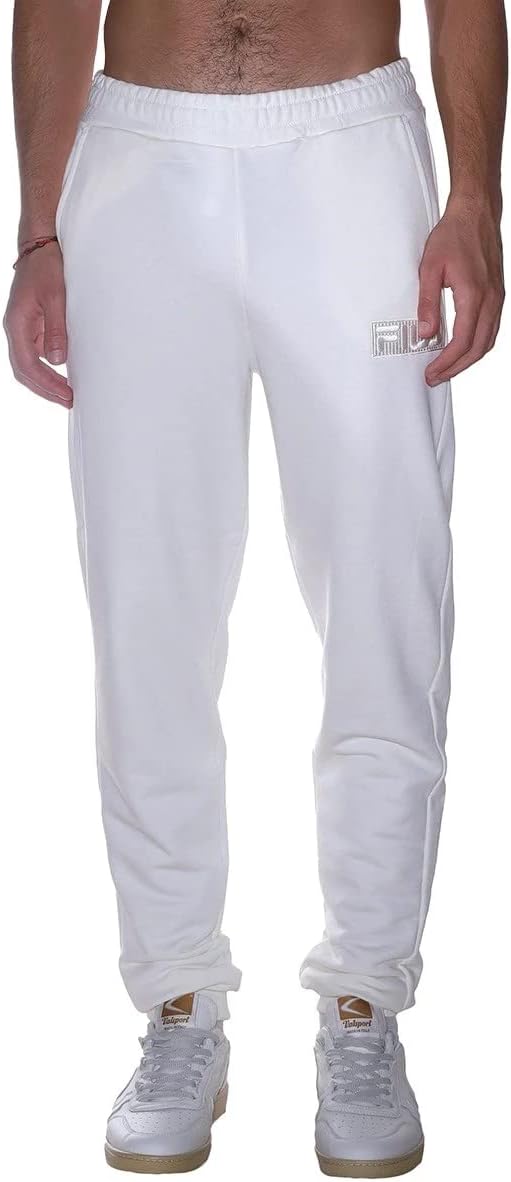 FILA Herren Baska Sweat Pants Freizeithose L Egret, L Egret