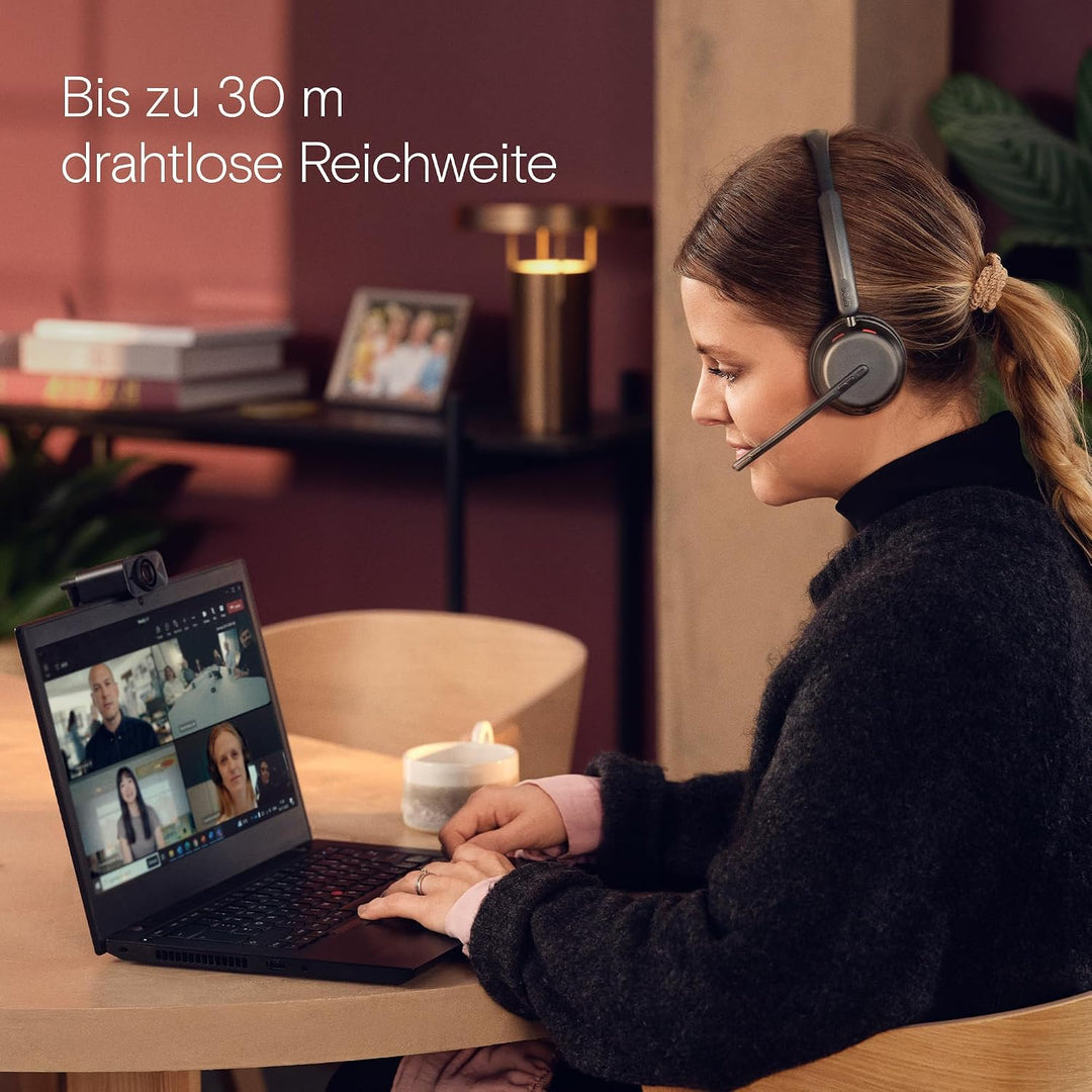 EPOS IMPACT 1061 Fortgeschrittenes kabelloses Headset mit Mikrofon für PC – Beidseitig, EPOS AI Spra