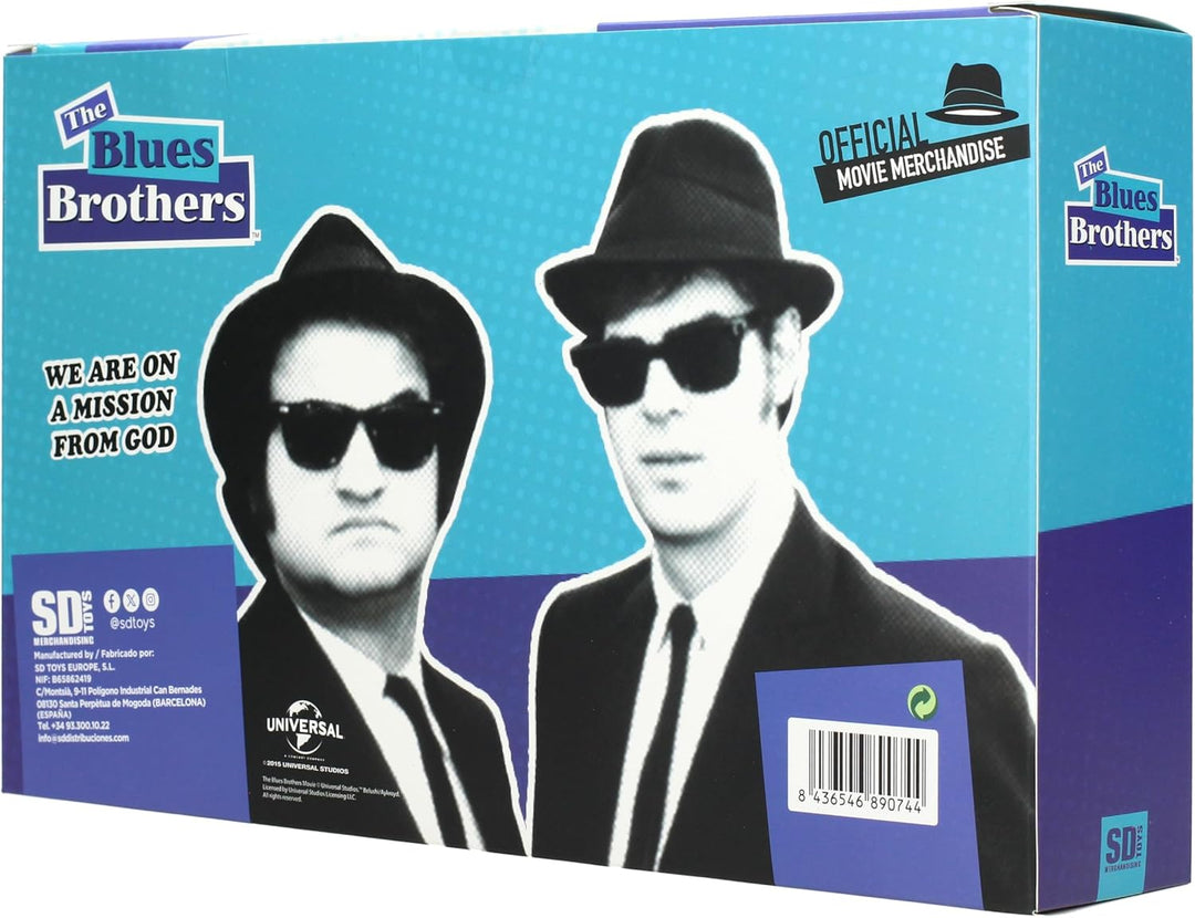 SD TOYS Film Ikonen der Blues Brothers Jake & Elwood (Figur Set, 17,8 cm