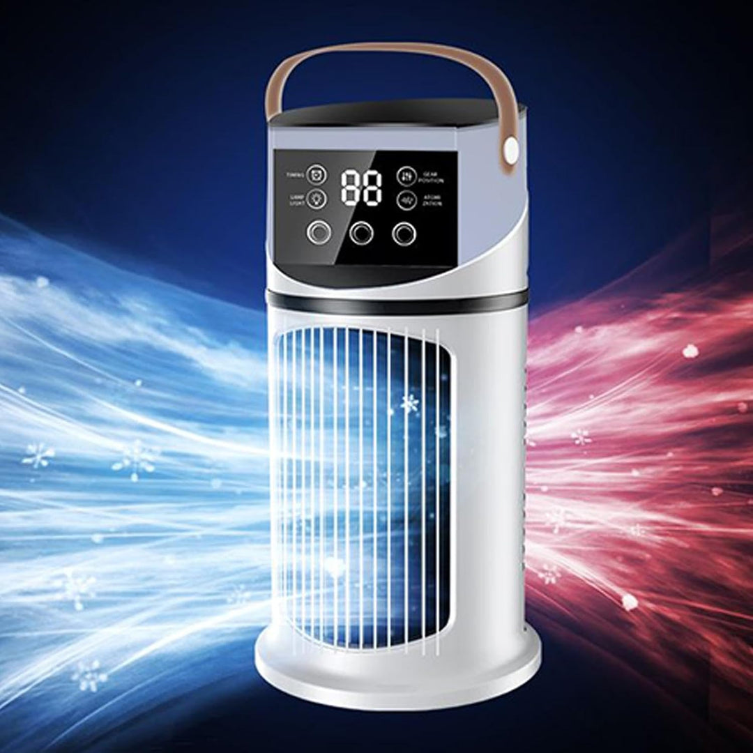 Säulenventilator | leistungsstarkes Multifunktionswerkzeug, Turmventilator mit 9 Geschwindigkeitsstu