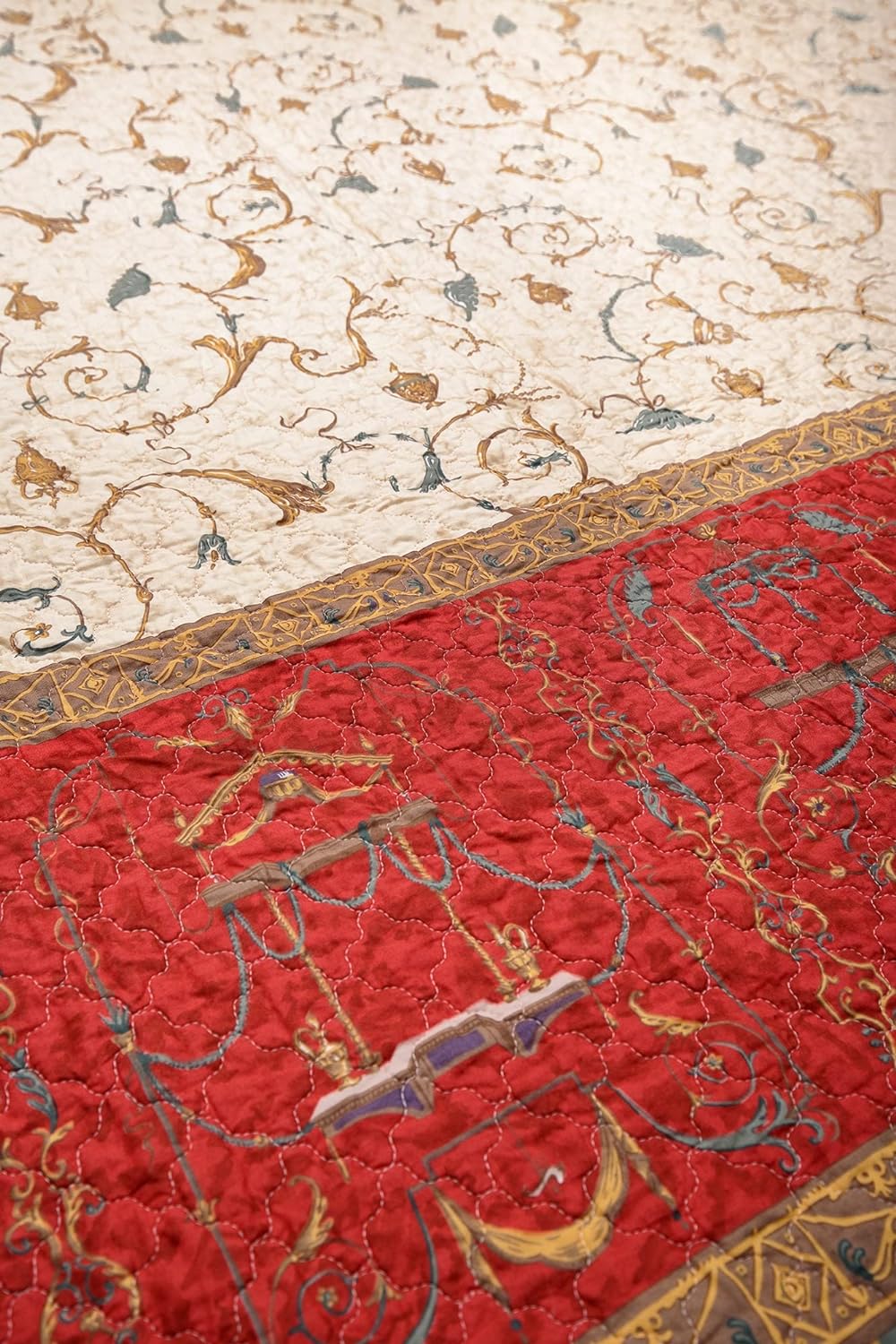 Bassetti OPLONTIS Tagesdecke, Baumwolle, Rot, 180x255 180x255 Rot, 180x255 Rot