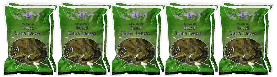 Thai Dancer Gewürze Limettenblätter getrocknet, 10er Pack (10 x 25 g), 10