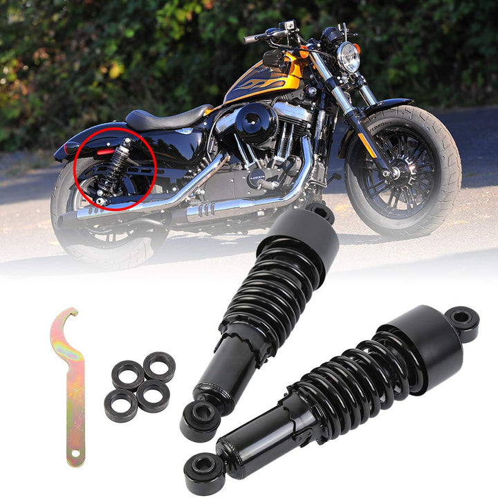 Samger Motorrad 267mm 10,5 "Hinterer Stossdämpfer Hinterradaufhängung Passend für Harley Sportster 2