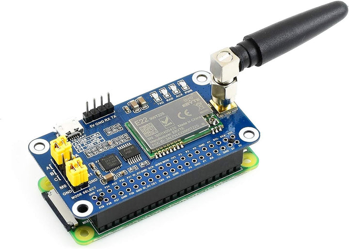 Waveshare SX1262 LoRa HAT for Raspberry Pi Spread Spectrum Modulation 868MHz Frequency Band Auto Mul