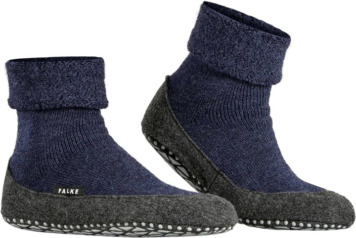 FALKE Herren Cosyshoe Stoppersocken rutschhemmende Noppen auf der Filzsohle komfortabel warm mit Plü
